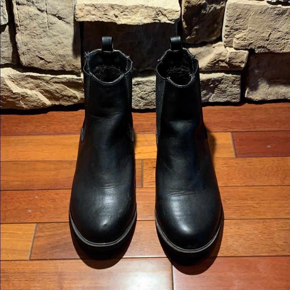 Leather Chelsea Ankle Boots
